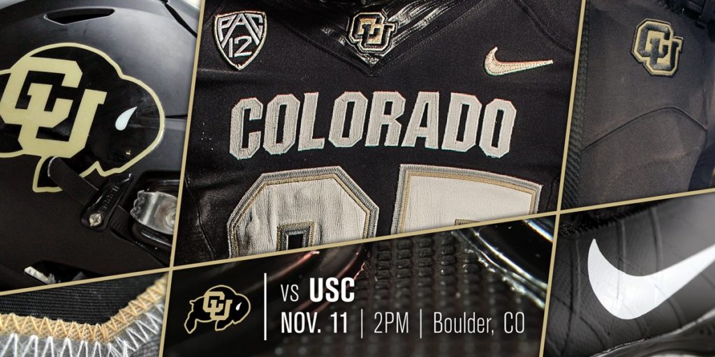 CU uniforms v. USC CU At the Game