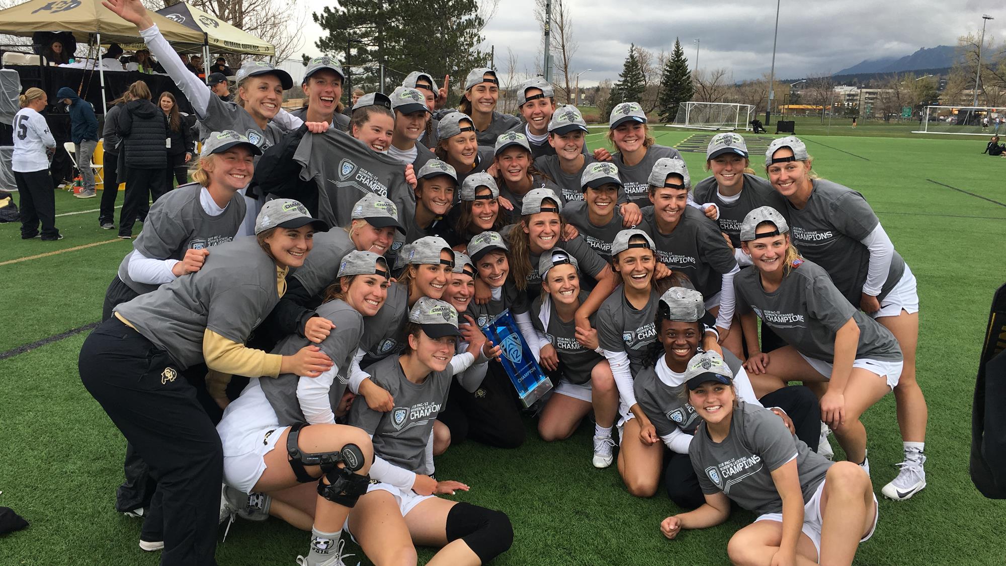 Pac12 Lacrosse champions CU At the Game